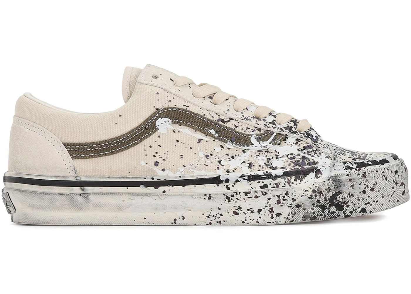Vans Premium Old Skool 36 Paint Splatter Turtledove -1