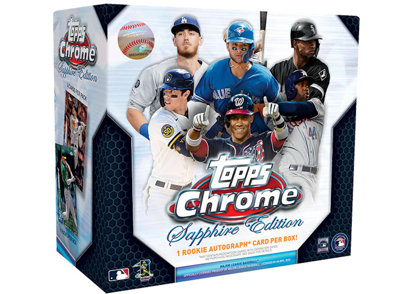 2020 Topps Chrome Sapphire Edition Baseball Box -1
