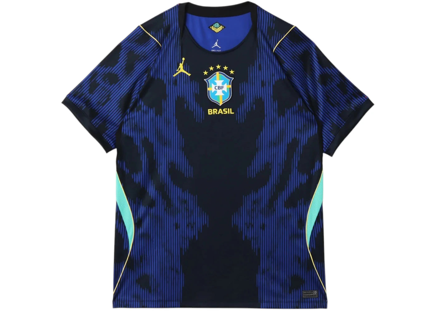 Nike Air Jordan x CBF Brazil Dri-Fit Stadium Away Jersey Old Royal/Black -1