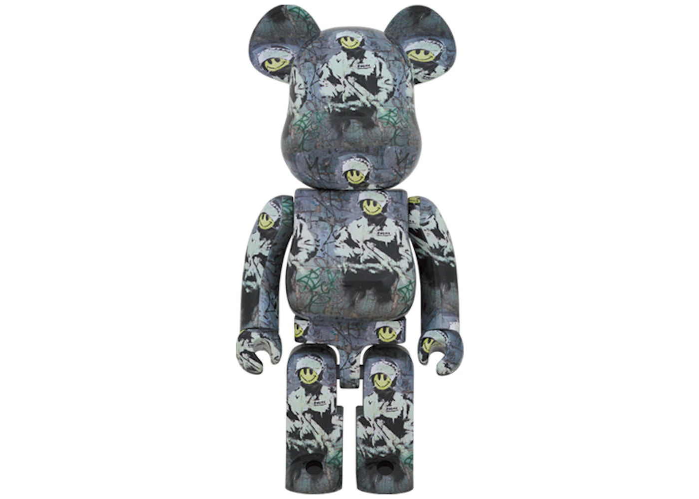 Bearbrick Riot Cop 1000% -1