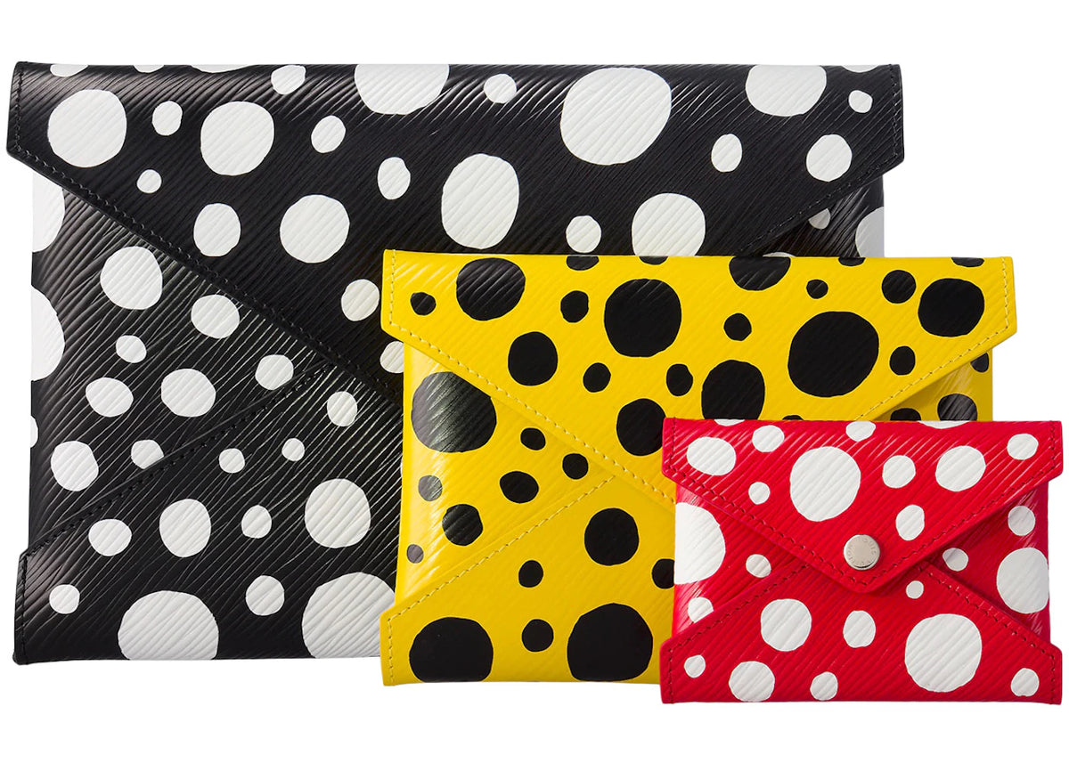 Louis Vuitton x Yayoi Kusama Kirigami Pochette Black/Red/White/Yellow -1