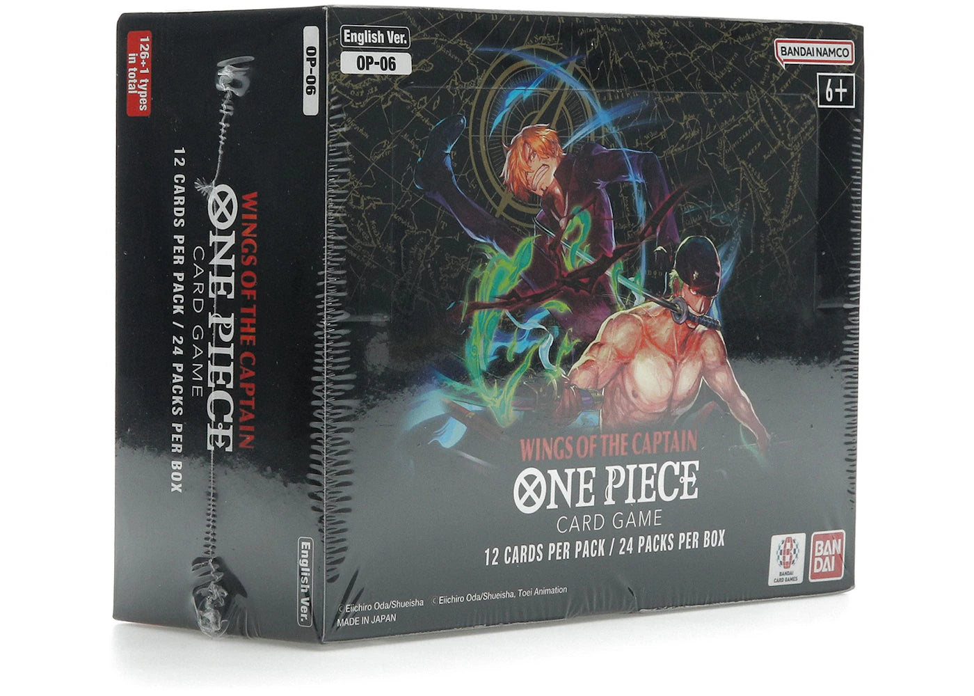 2024 Bandai One Piece Card Game Wings of the Captain Booster Box (OP-06) (English) 2x Lot -1