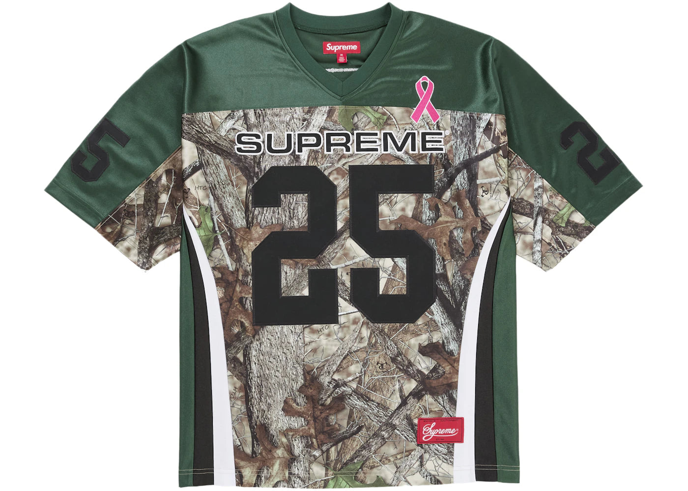 Supreme Breast Cancer Awareness Football Jersey Green -1