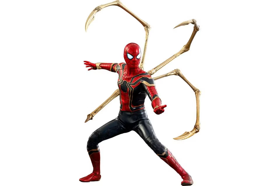 Hot Toys Marvel Movie Masterpiece Iron Spider-Man  null  War Collectible Figure -1