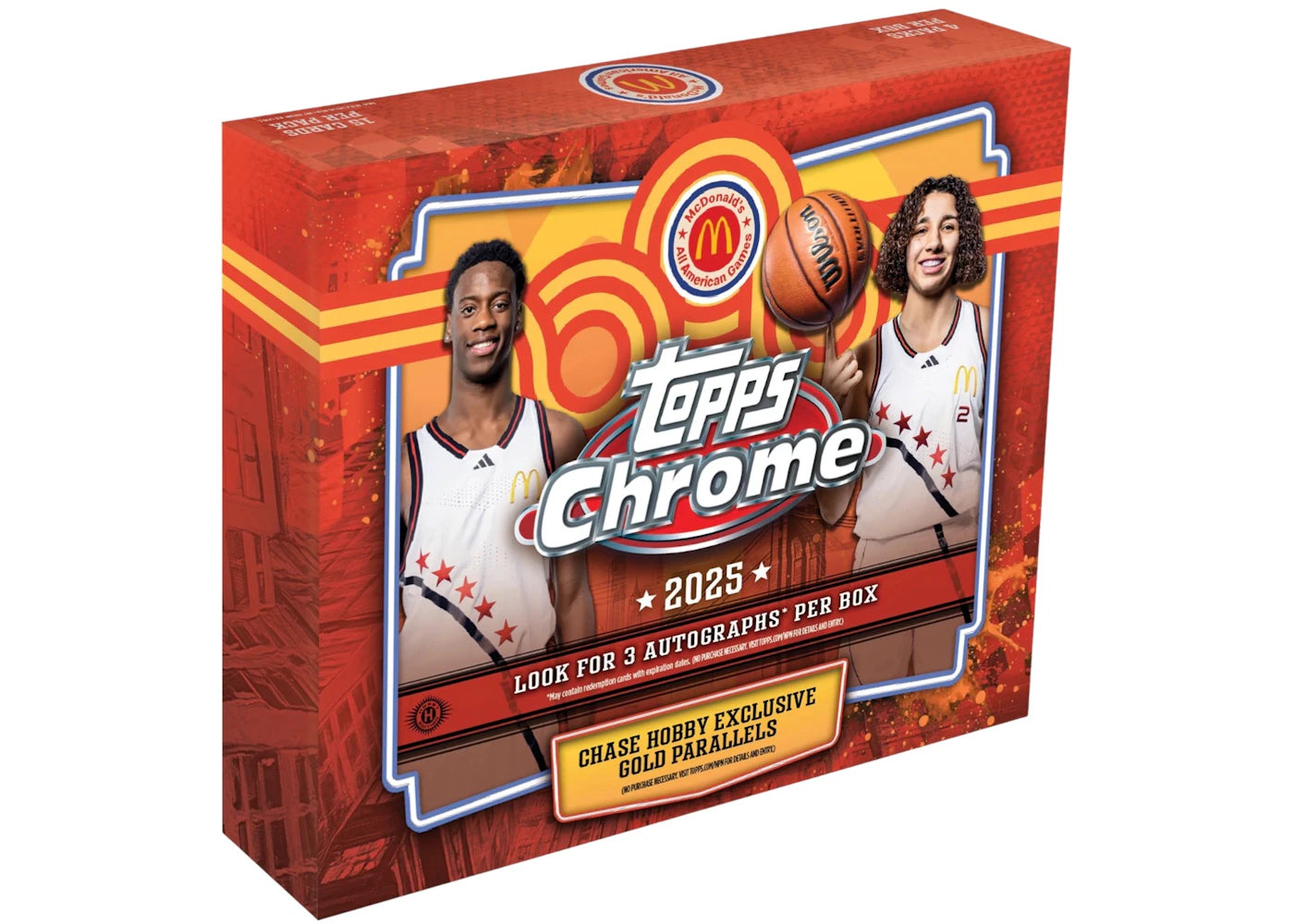 2025 Topps Chrome McDonald's All-American Basketball Hobby Box -1