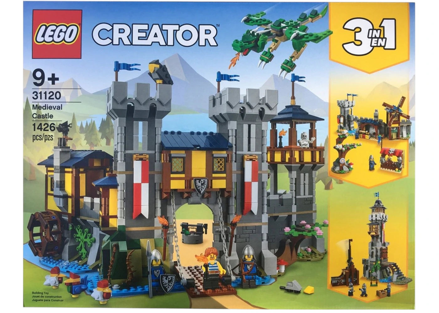 LEGO Creator Medieval Castle 3 in 1 Set 31120 -1