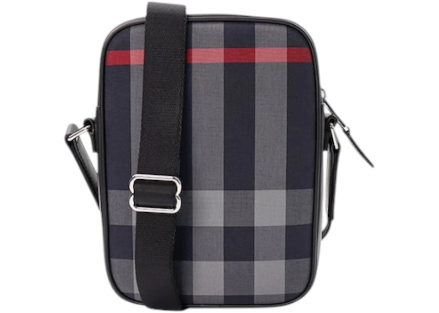 Burberry Paddy Check Messenger Navy/Grey -1