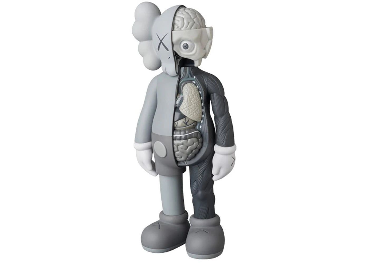 KAWS Companion Flayed Open Edition Vinyl Figure Grey -1