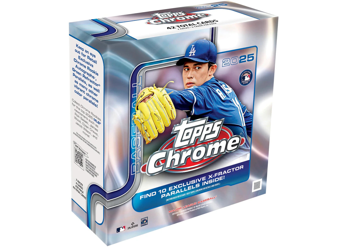 2025 Topps Chrome Baseball Mega Box -1
