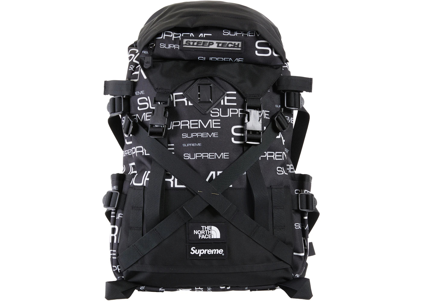 Supreme The North Face Steep Tech Backpack (FW21) Black -1