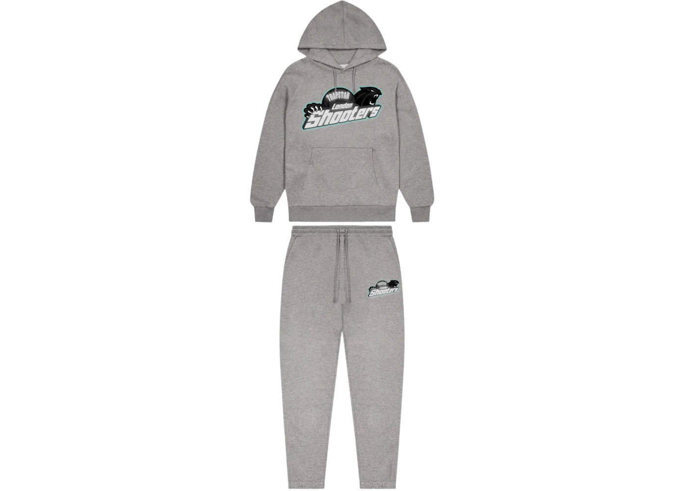 Trapstar Shooters Reflective Tracksuit Grey -1