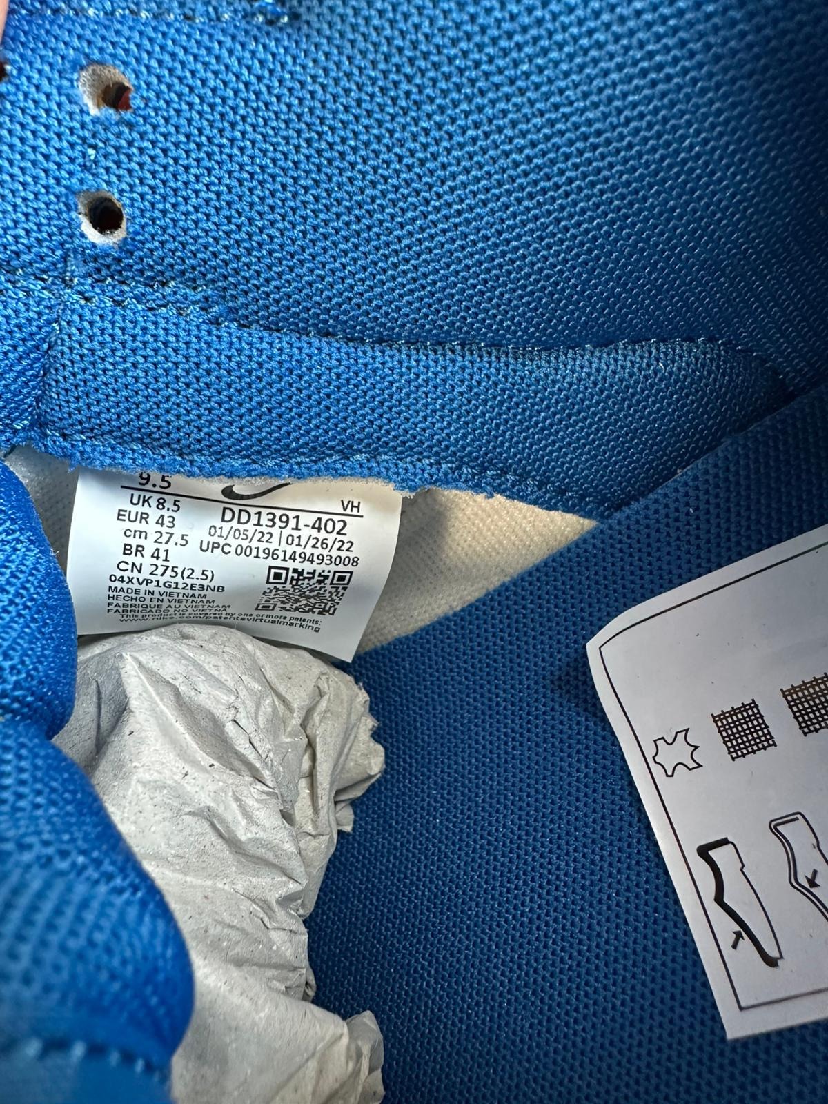 Nike Dunk Low UCLA-Top-view