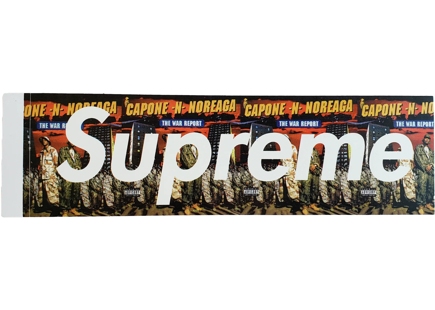 Supreme CNN The War Report Box Logo Sticker -1