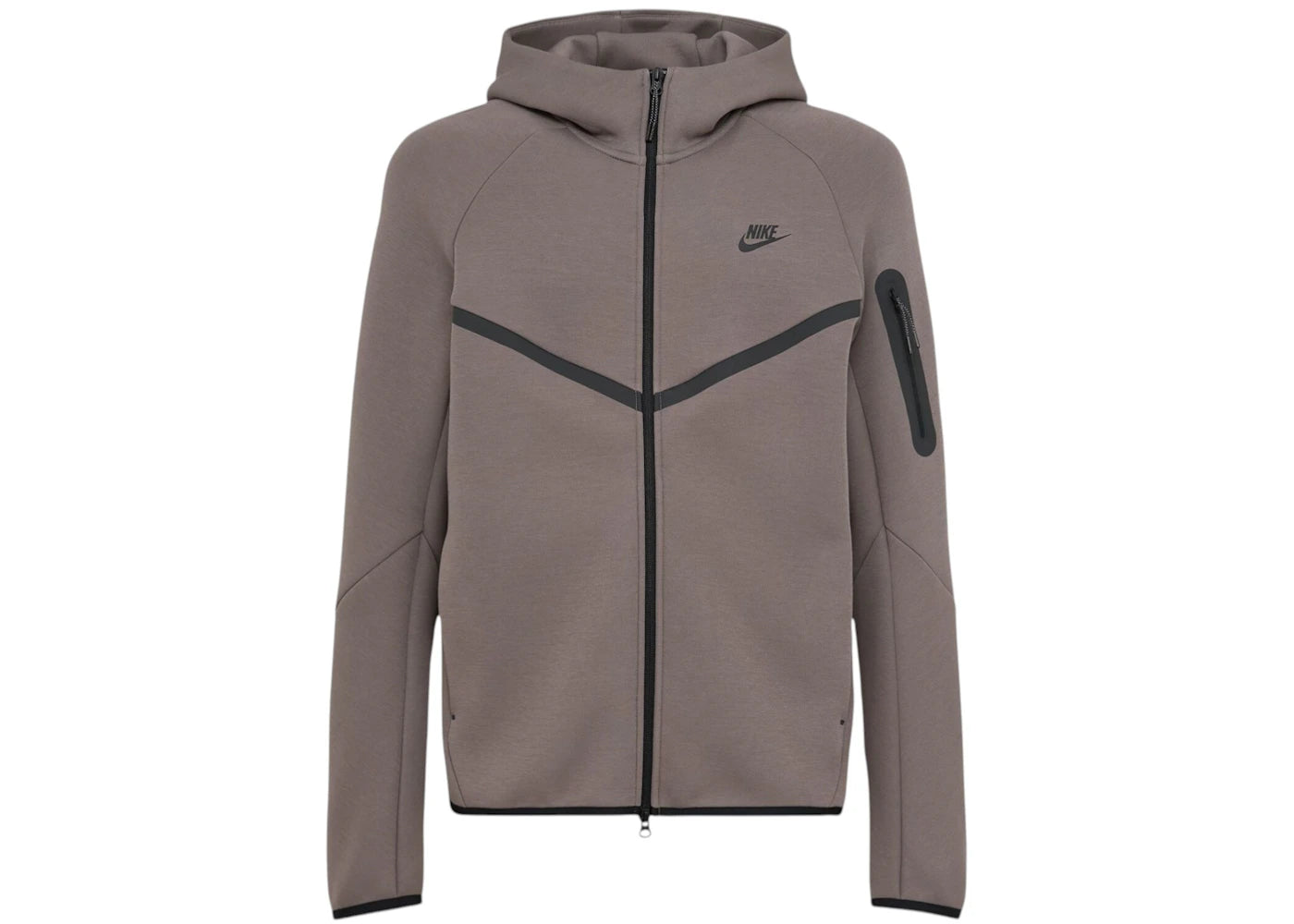 Nike Tech Fleece Windrunner Full Zip Hoodie Cave Stone/Black -1