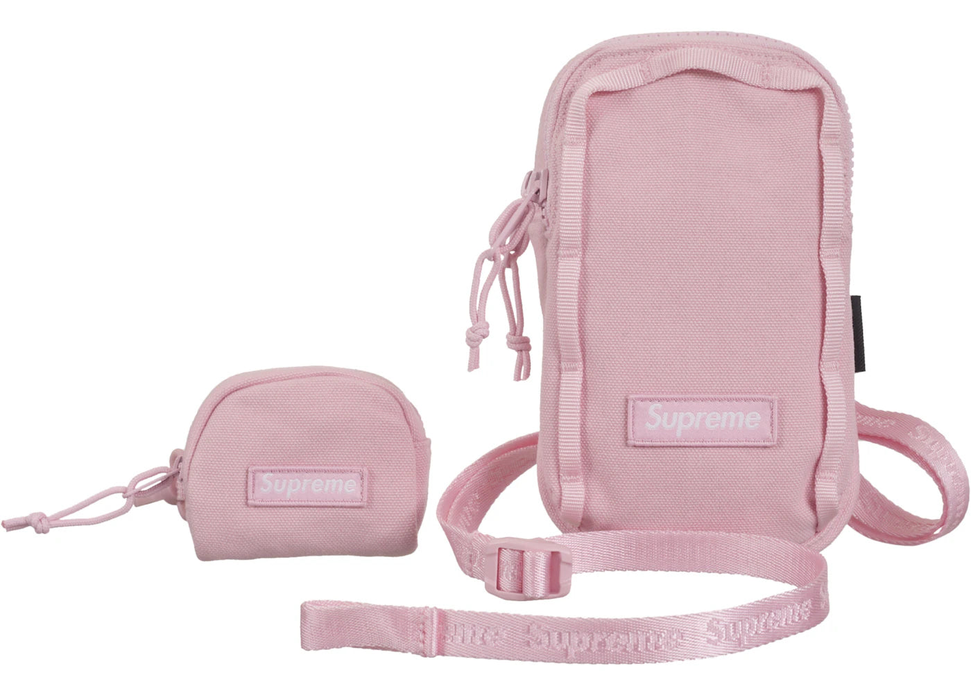 Supreme Camera Bag + Mini Pouch Light Pink -1
