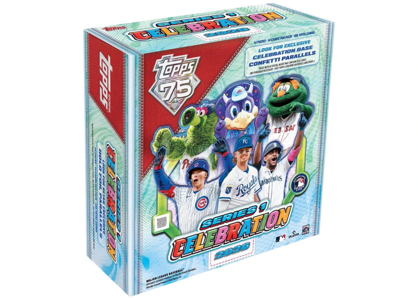 2026 Topps Series 1 Baseball Celebration Mega Box -1