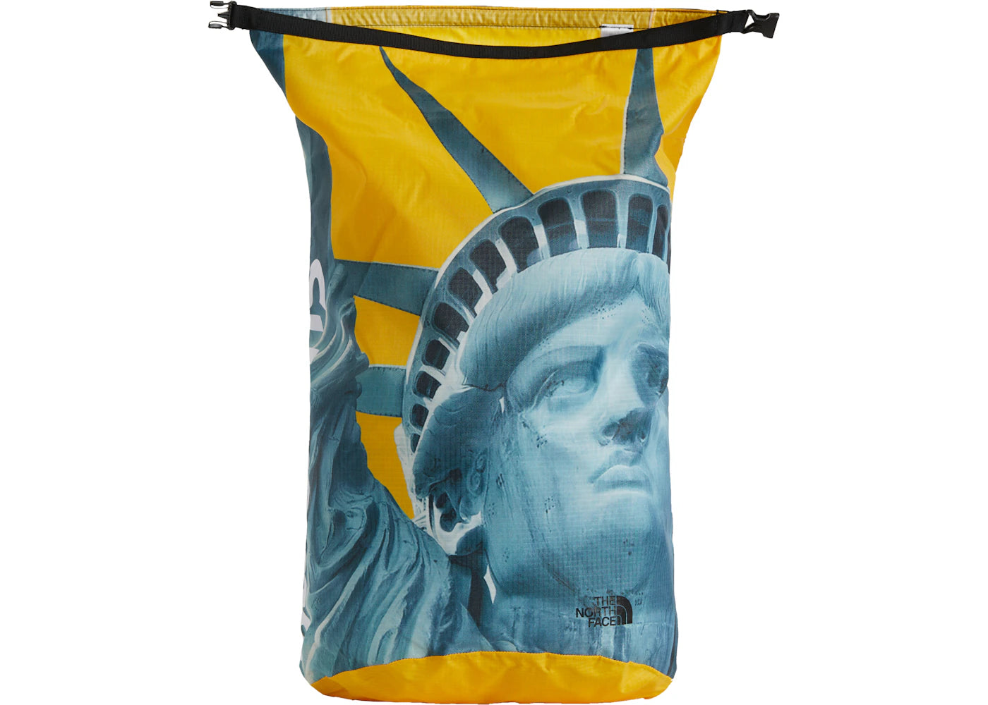 Supreme The North Face Statue of Liberty Waterproof Backpack Yellow -1