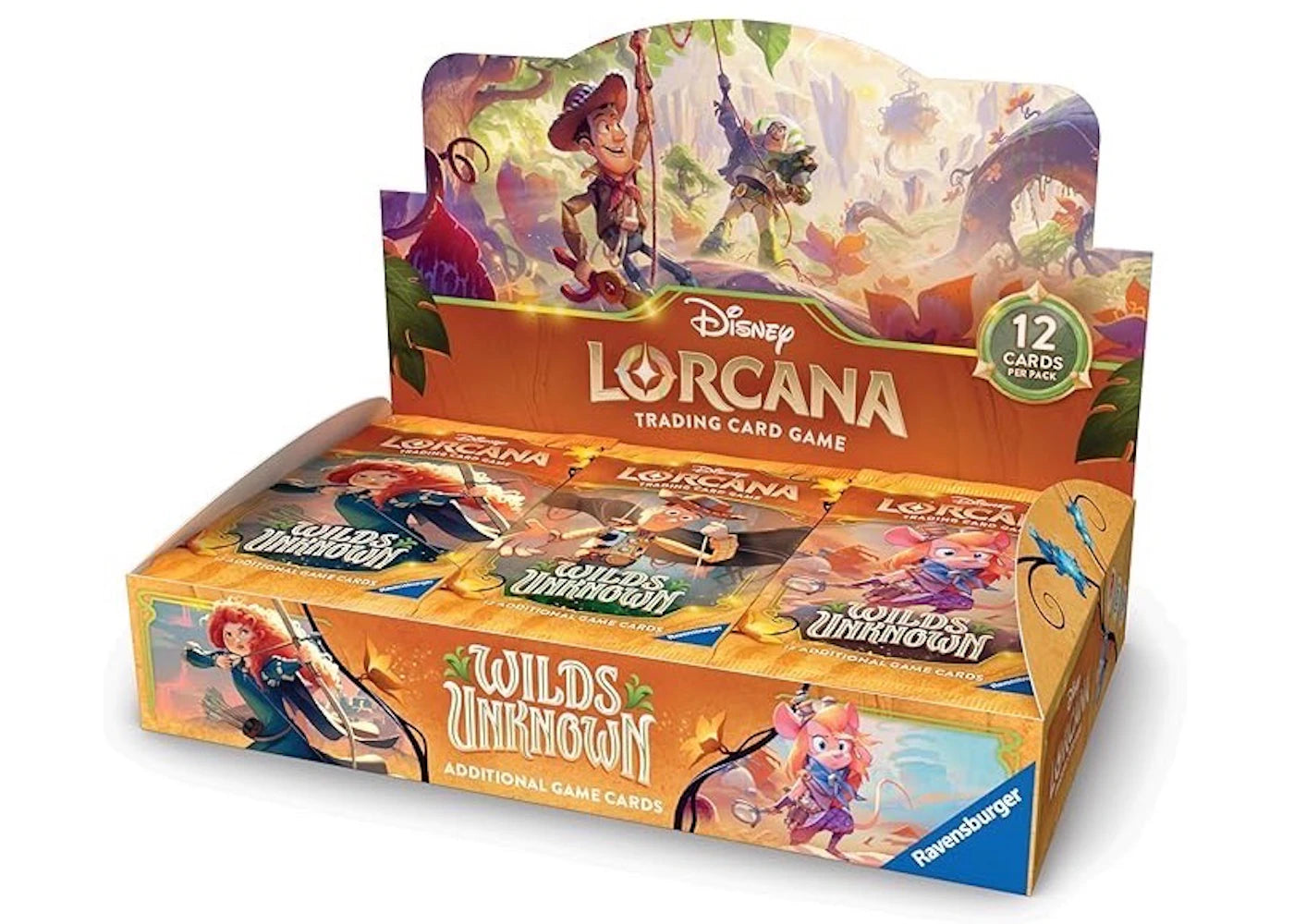 2026 Disney Lorcana Ravensburger Wilds Unknown Booster Pack Display -1