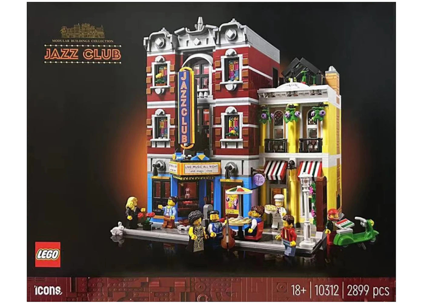 LEGO Icons Jazz Club Set 10312 -1