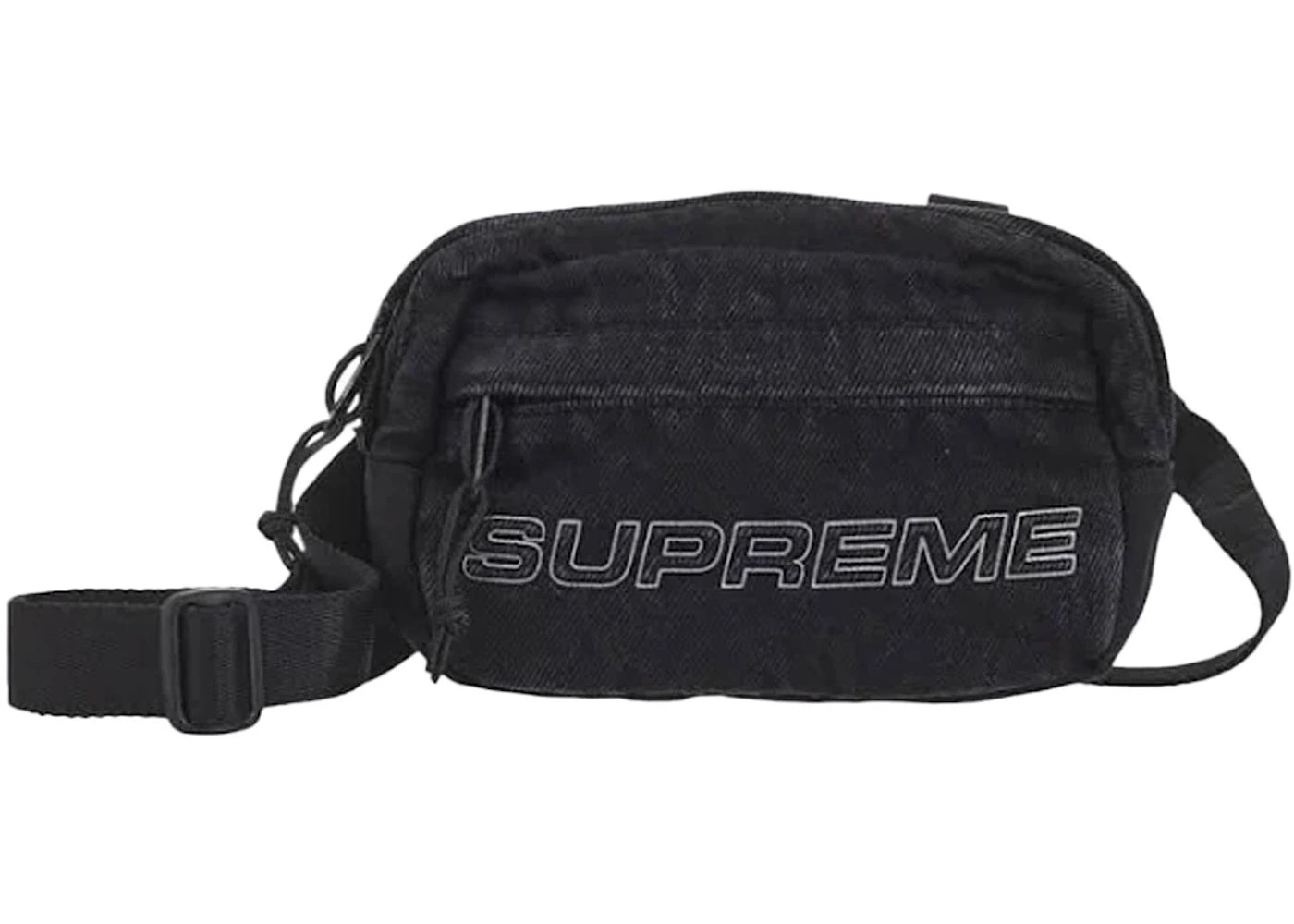 Supreme Denim Mini Shoulder Bag Black -1