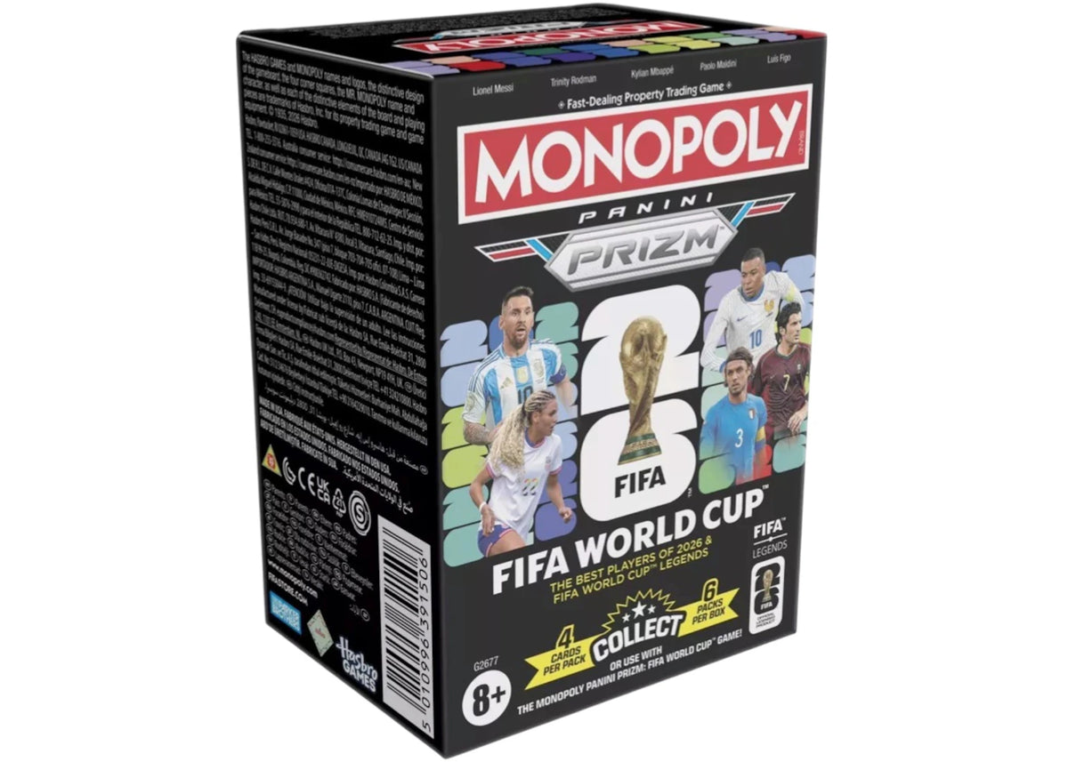 2026 Panini Prizm Monopoly FIFA World Cup Booster Box -1
