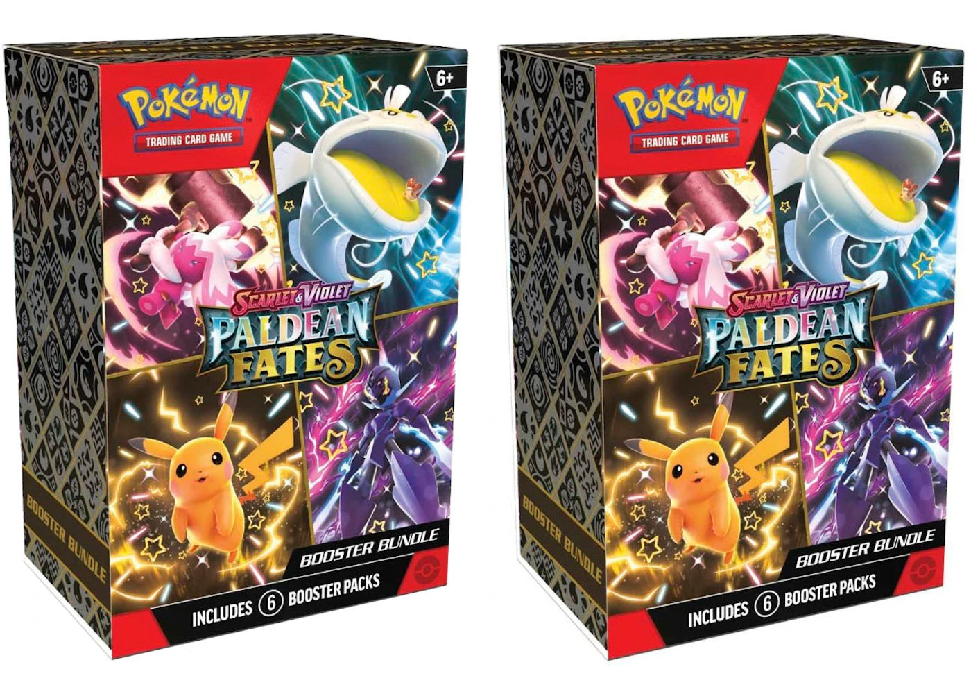 Pokémon Scarlet & Violet Paldean Fates Booster Bundle 2x Lot -1