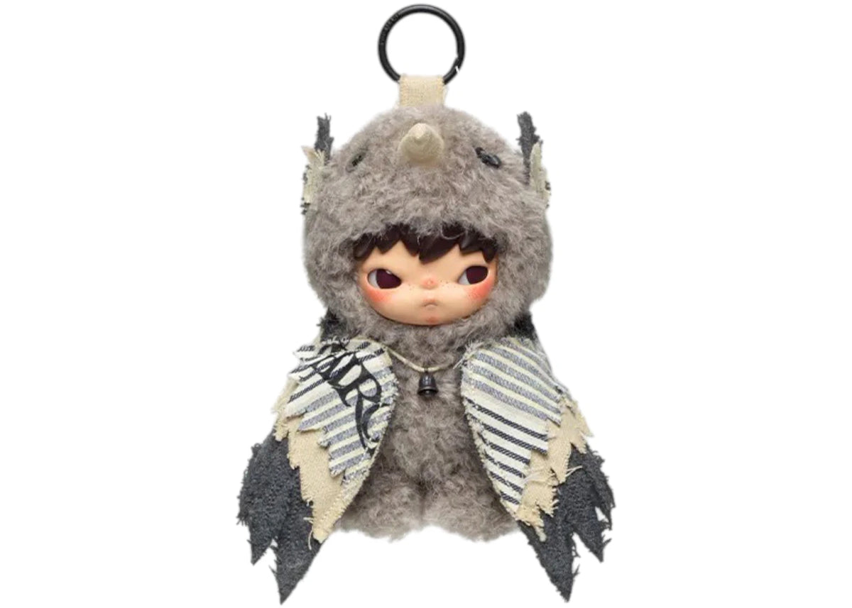 Pop Mart Hirono Mist Walker Series The Tempered Aegis Secret Edition Plush Doll Pendant -1