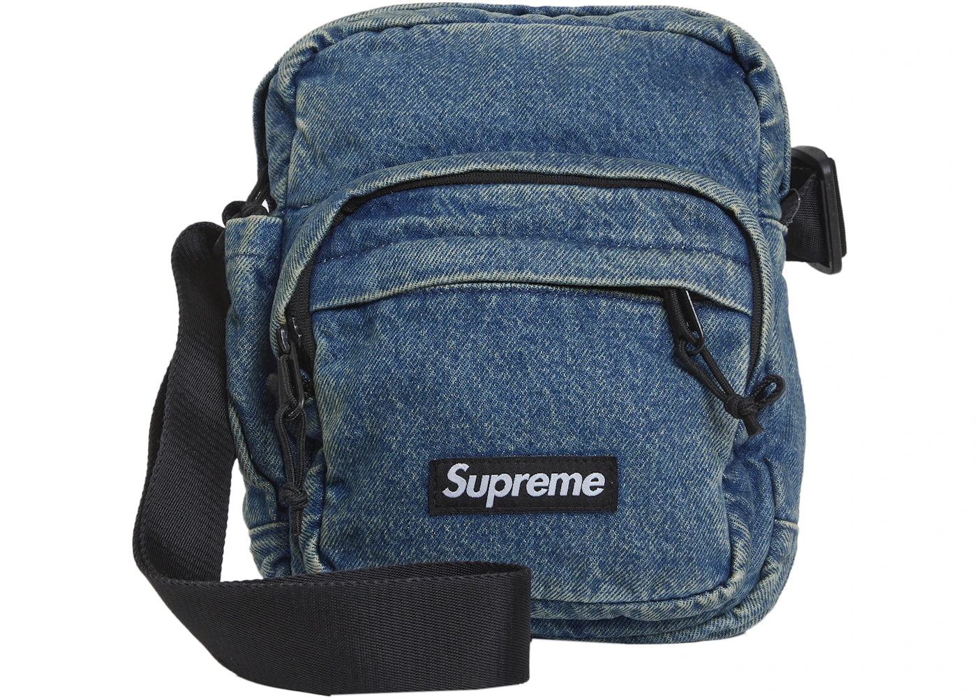 Supreme Denim Shoulder Bag Washed Indigo -1