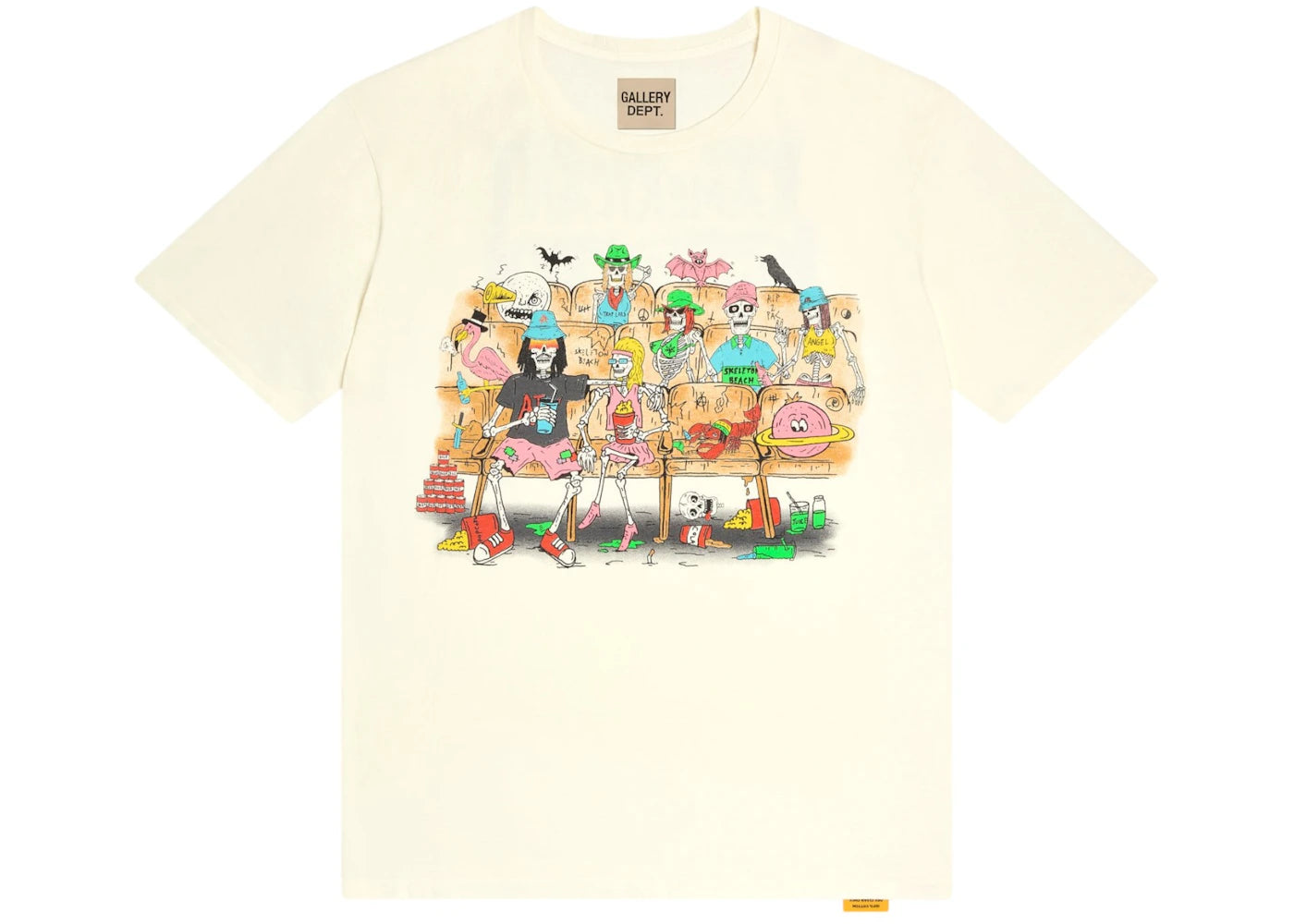 Gallery Dept. Skeleton Beach Theater Tee Light Archival White -1