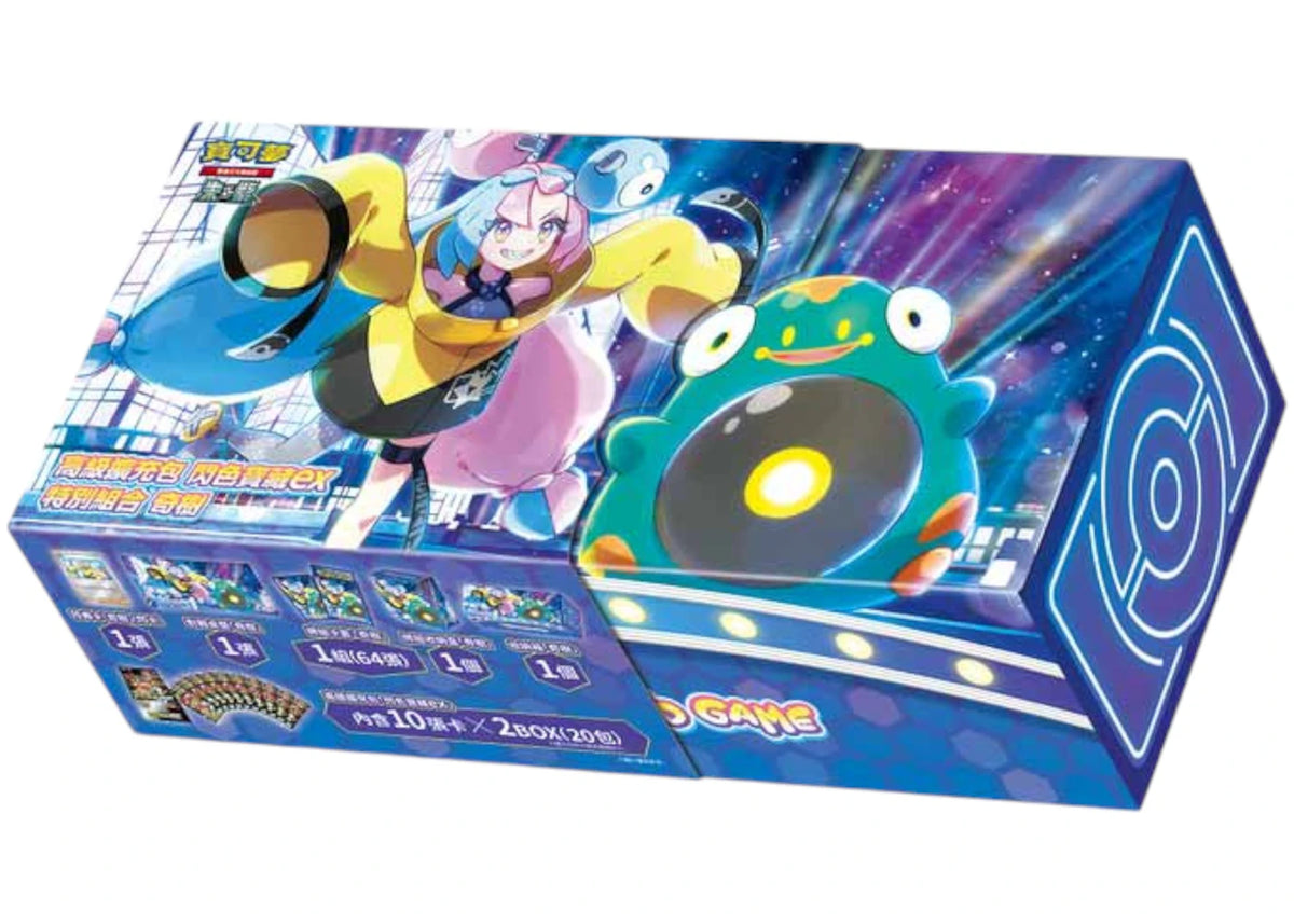 Pokémon Scarlet & Violet Shiny Treasure EX sv4a-PF Iono Special Set (Traditional Chinese) -1