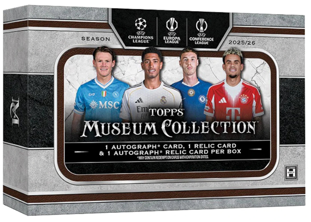 2026 Topps Museum UEFA Club Competitons Hobby Box -1