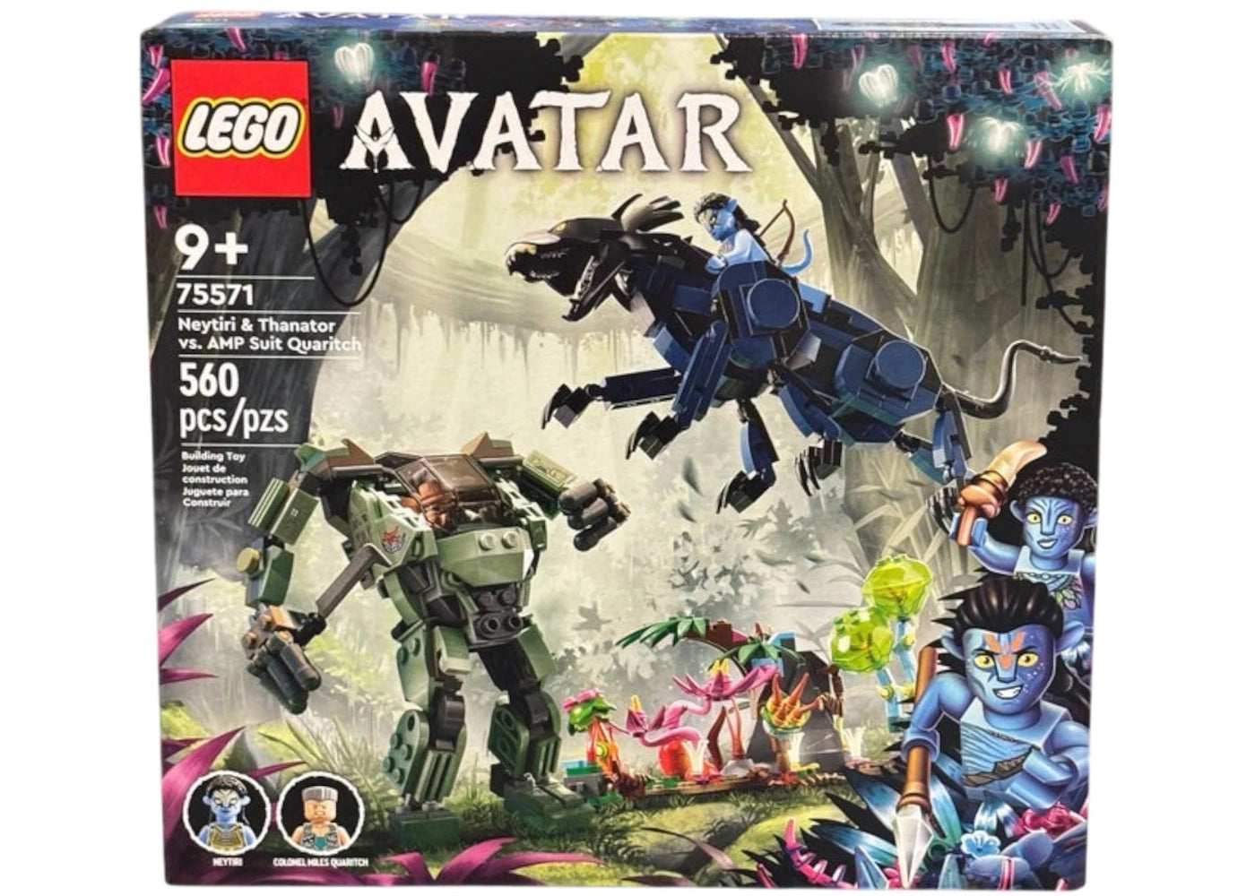LEGO Avatar Neytiri & Thanator vs. AMP Suit Quaritch Set 75571 -1