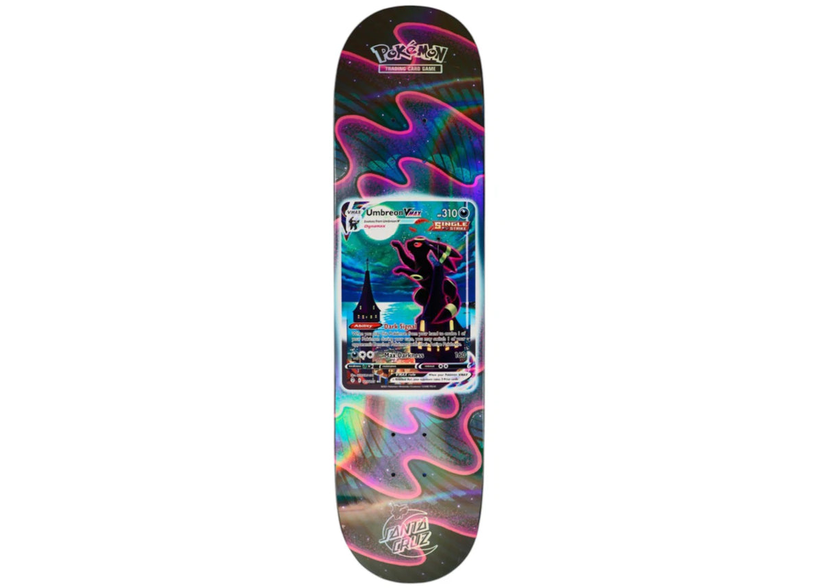 Santa Cruz Skateboards X Pokemon 2026 Skateboard Deck - Umbreon VMAX Edition -1