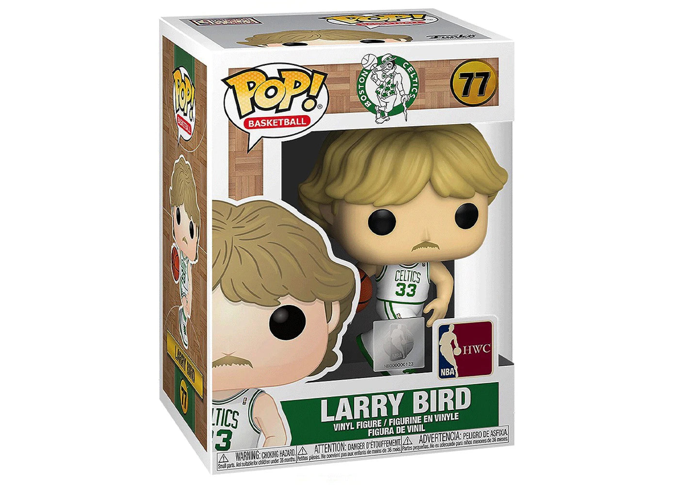 Funko Pop! Basketball NBA Larry Bird Figure #77 -1