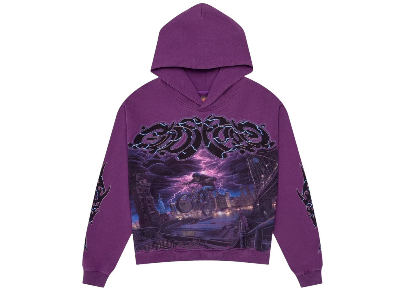Godspeed B.M.X Hoodie Purple -1