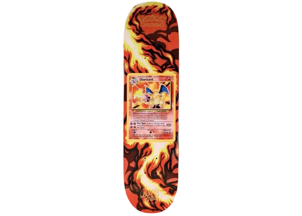 Santa Cruz Skateboards X Pokemon 2026 Skateboard Deck - Charizard Edition -1