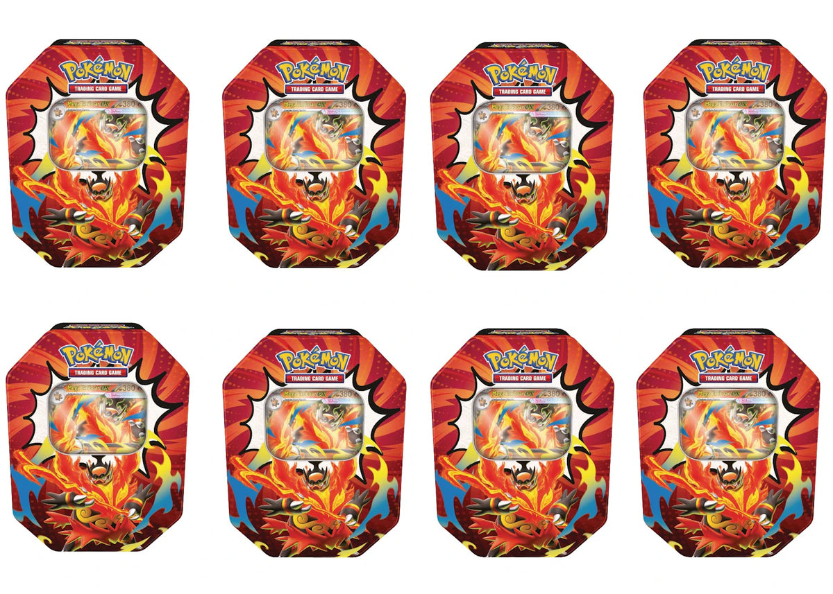 2026 Pokémon Mega Evolution Ascended Heroes Mega Emboar ex Tin 8x Lot -1