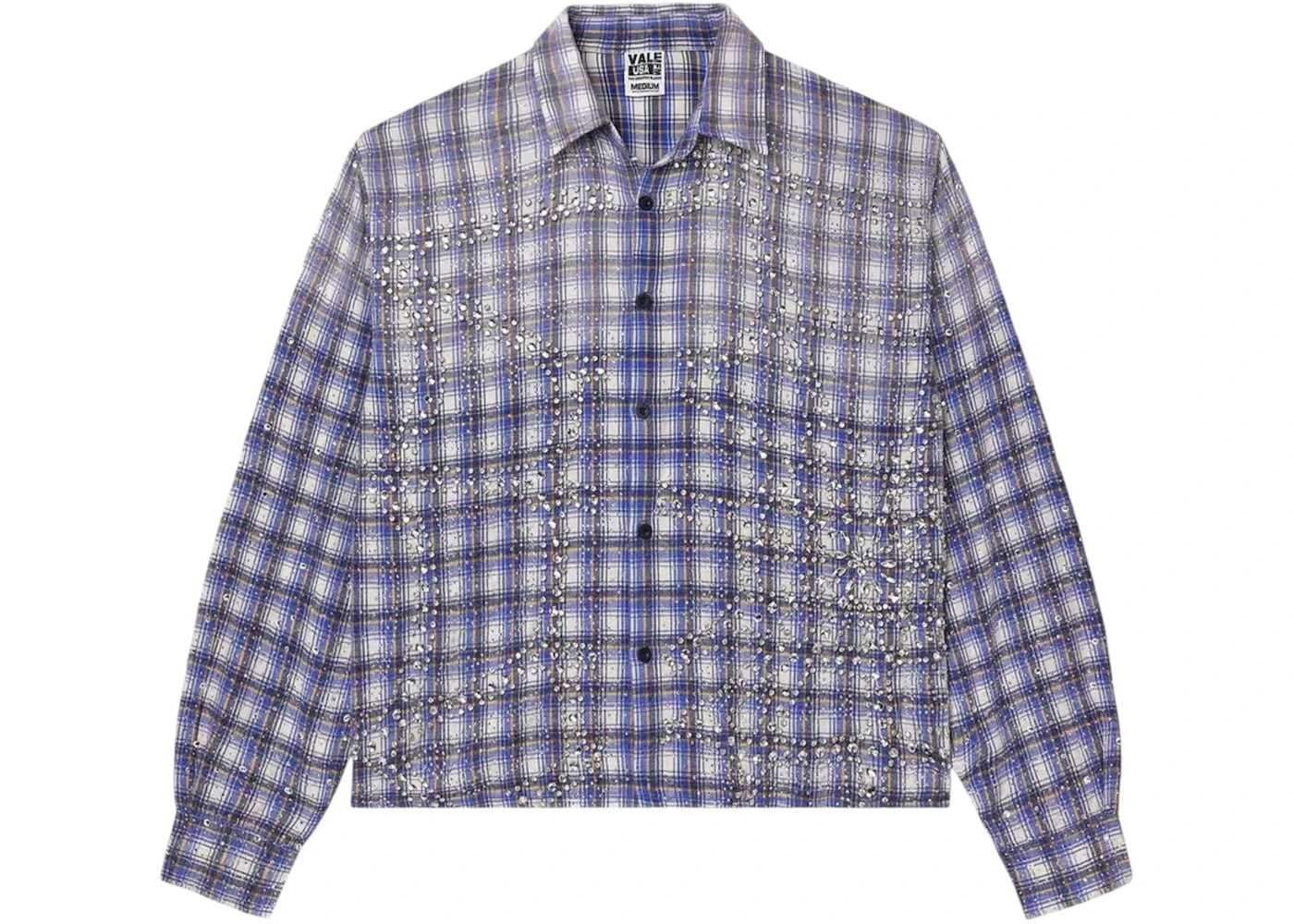 Vale Forever Blizzard L/S Flannel Light Blue -1
