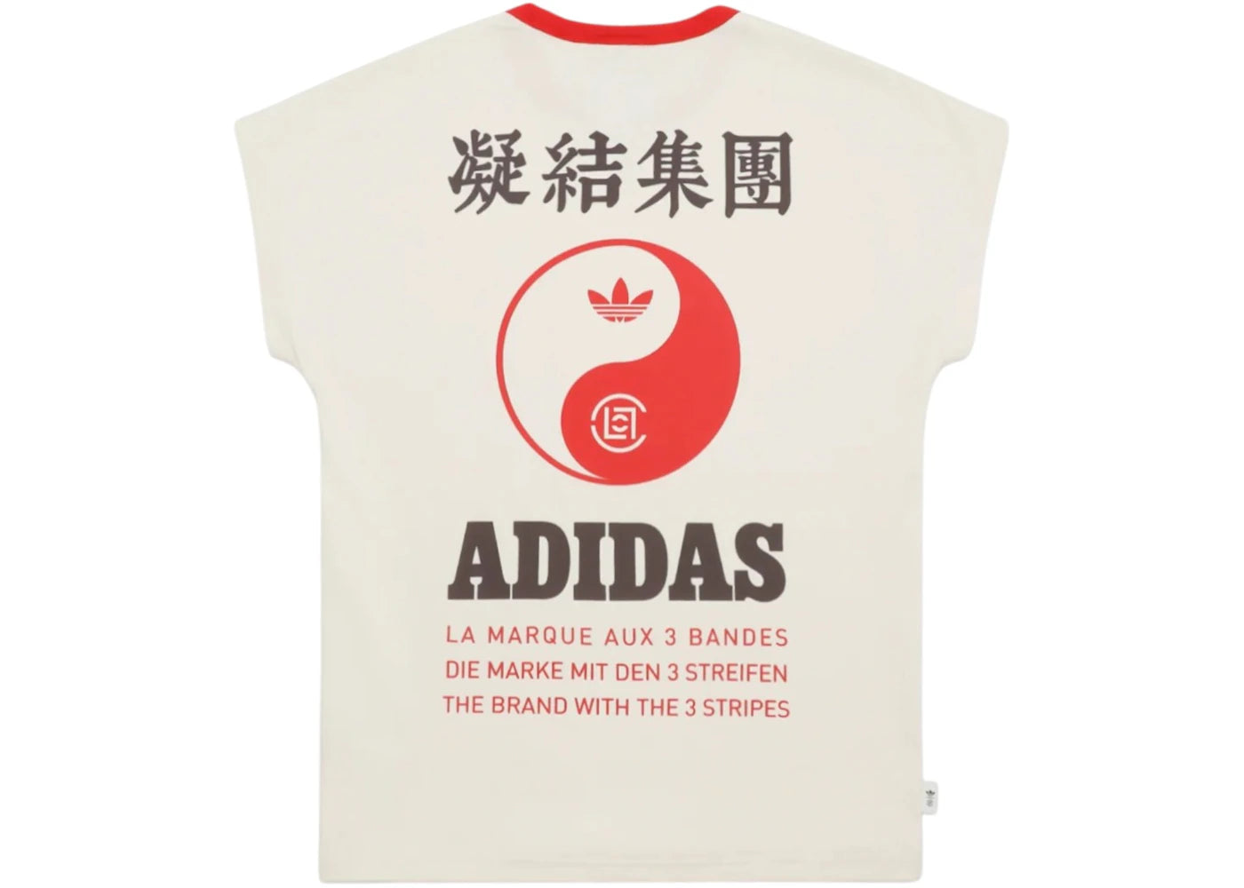 adidas x Clot Chinese New Year Collection by Edison Chen Dolman T-shirt White -1