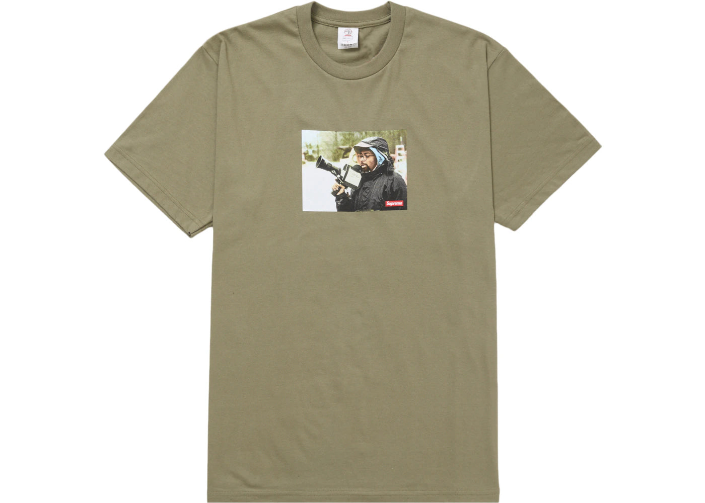 Supreme 40 Acres Spike Tee Olive -1