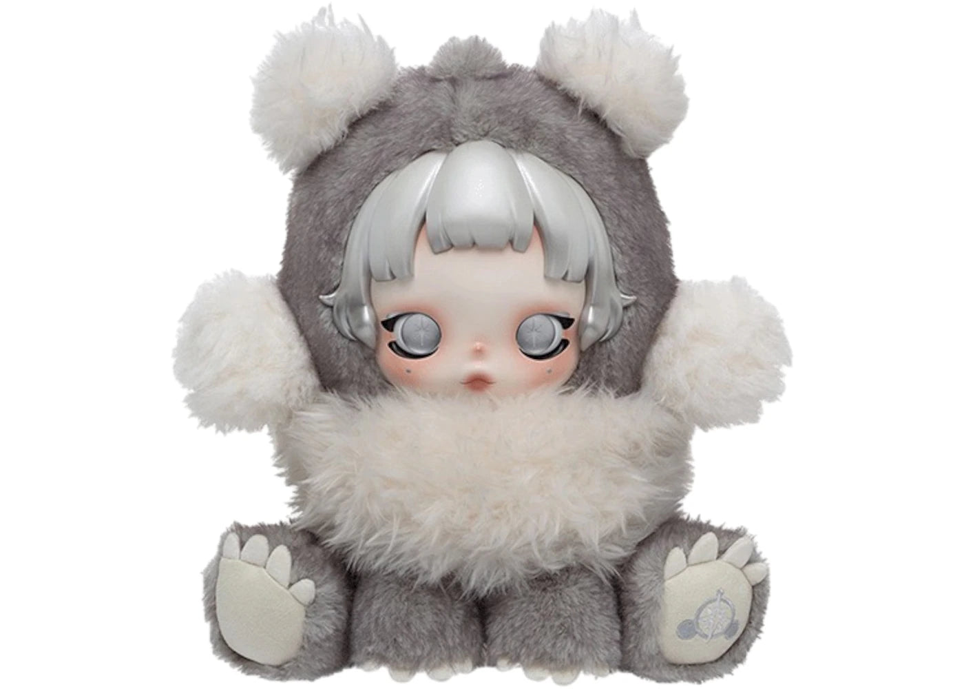 Pop Mart SKULLPANDA Punk Panda Plush Doll -1
