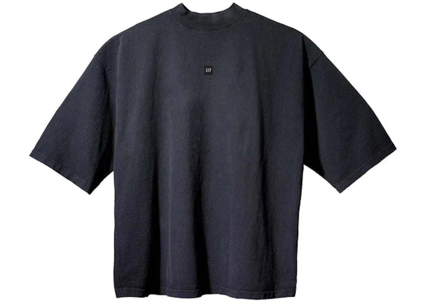 Yeezy Gap Engineered by Balenciaga Logo 3/4 Sleeve Tee Black 