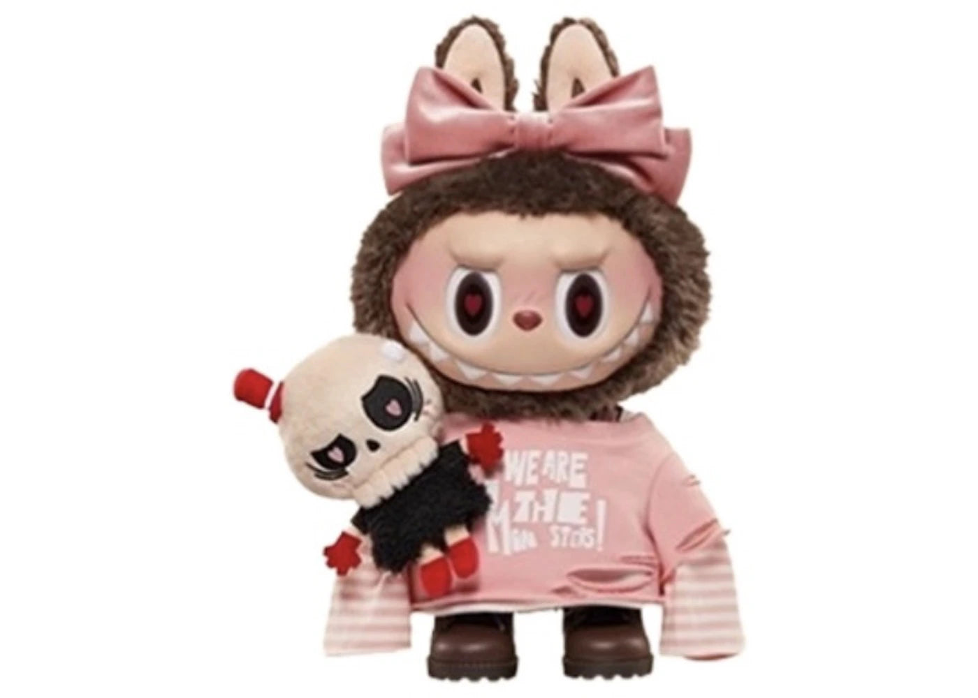 Pop Mart Labubu The Monsters Catch Me If You Like Me Secret Edition Figure Pink-1
