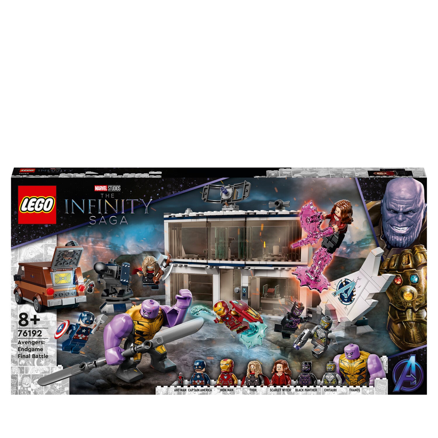 LEGO Marvel  null  Saga Avengers: Endgame Final Battle Set 76192 -1