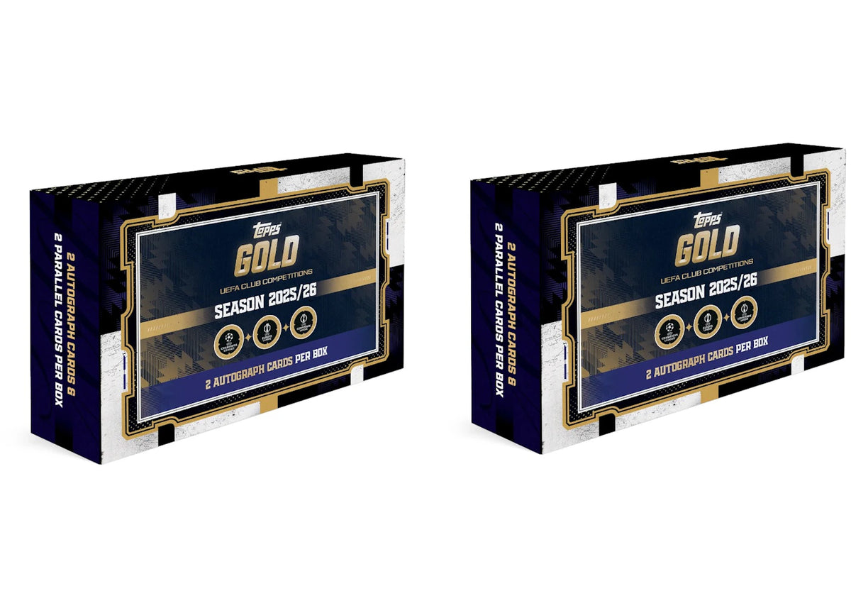 2025/26 Topps UCC Gold Hobby Box 2x Lot -1
