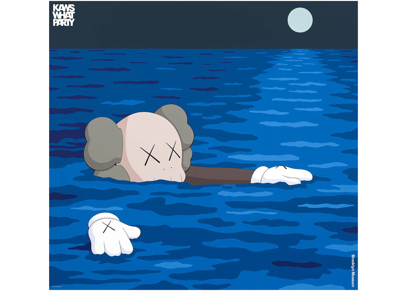 KAWS Brooklyn Museum TIDE Poster -1