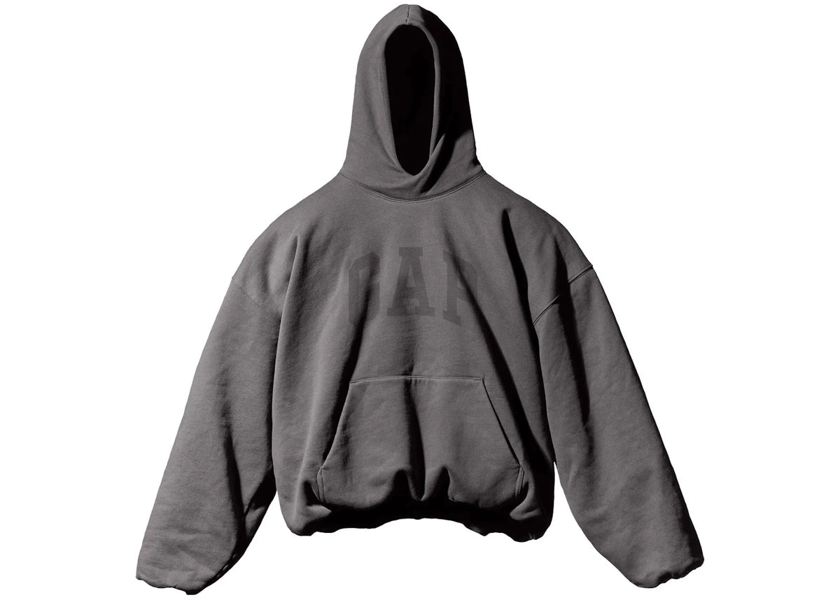 Yeezy Gap Engineered by Balenciaga Dove Hoodie Dark Grey -1