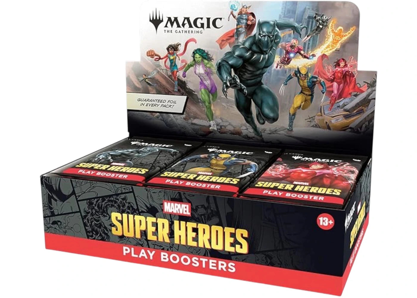 Magic: The Gathering Marvel Super Heroes Play Booster -1