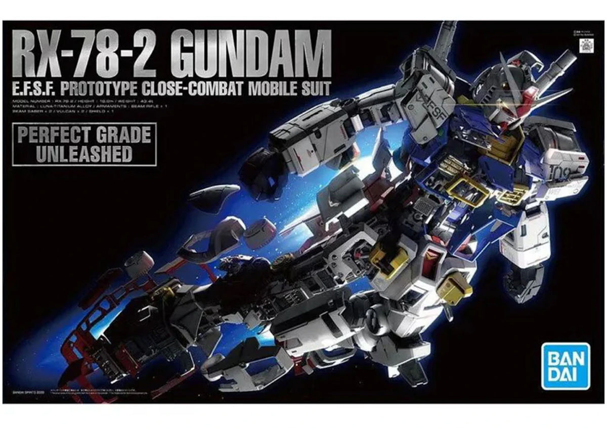 Bandai Gundam 1/60 PG RX-78-2 Gundam Unleashed Model Kit Figure (2020) -1