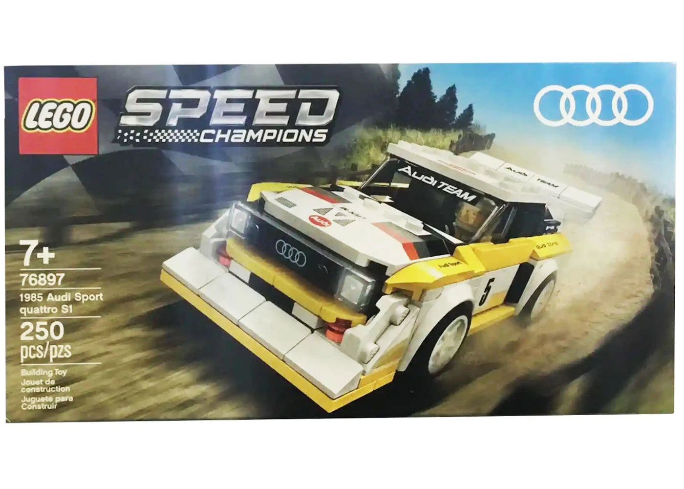 LEGO Speed Champions 1985 Audi Sport Quattro S1 Set 76897 -1